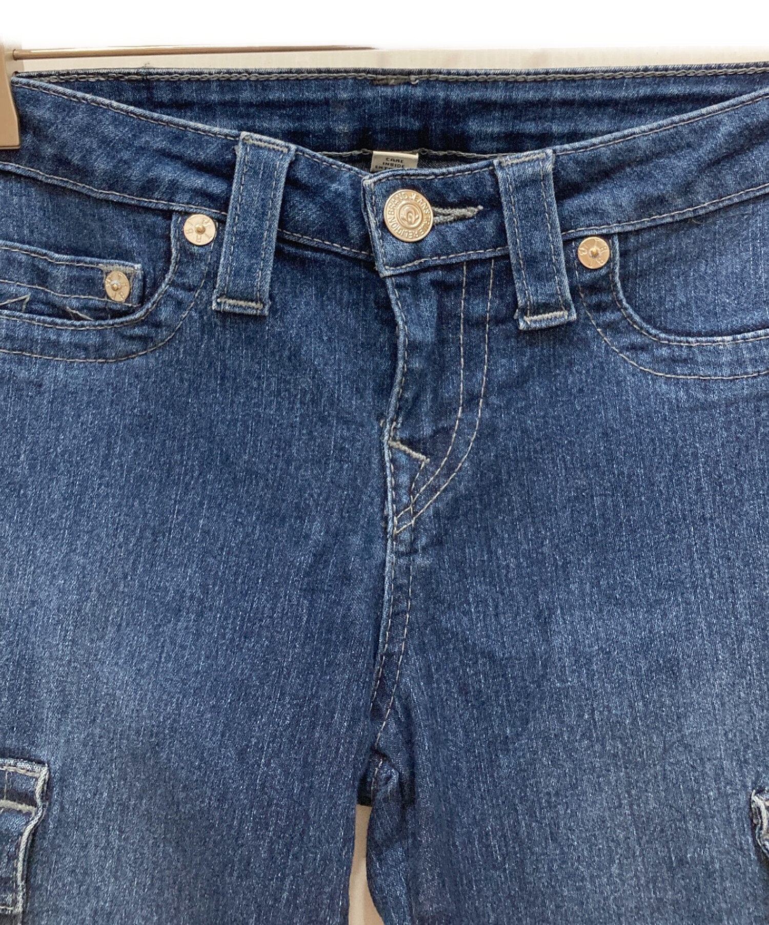 中古・古着通販】TRUE RELIGION (トゥルー レリジョン) 裾ジップデニム 