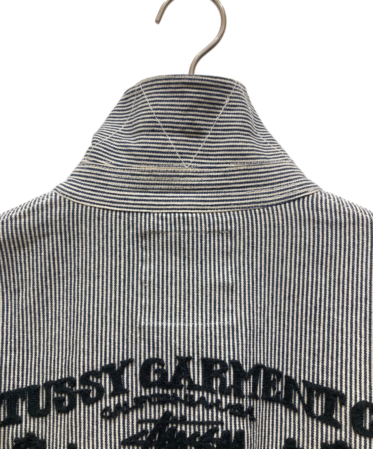 中古・古着通販】stussy (ステューシー) 両面刺繍ヒッコリー