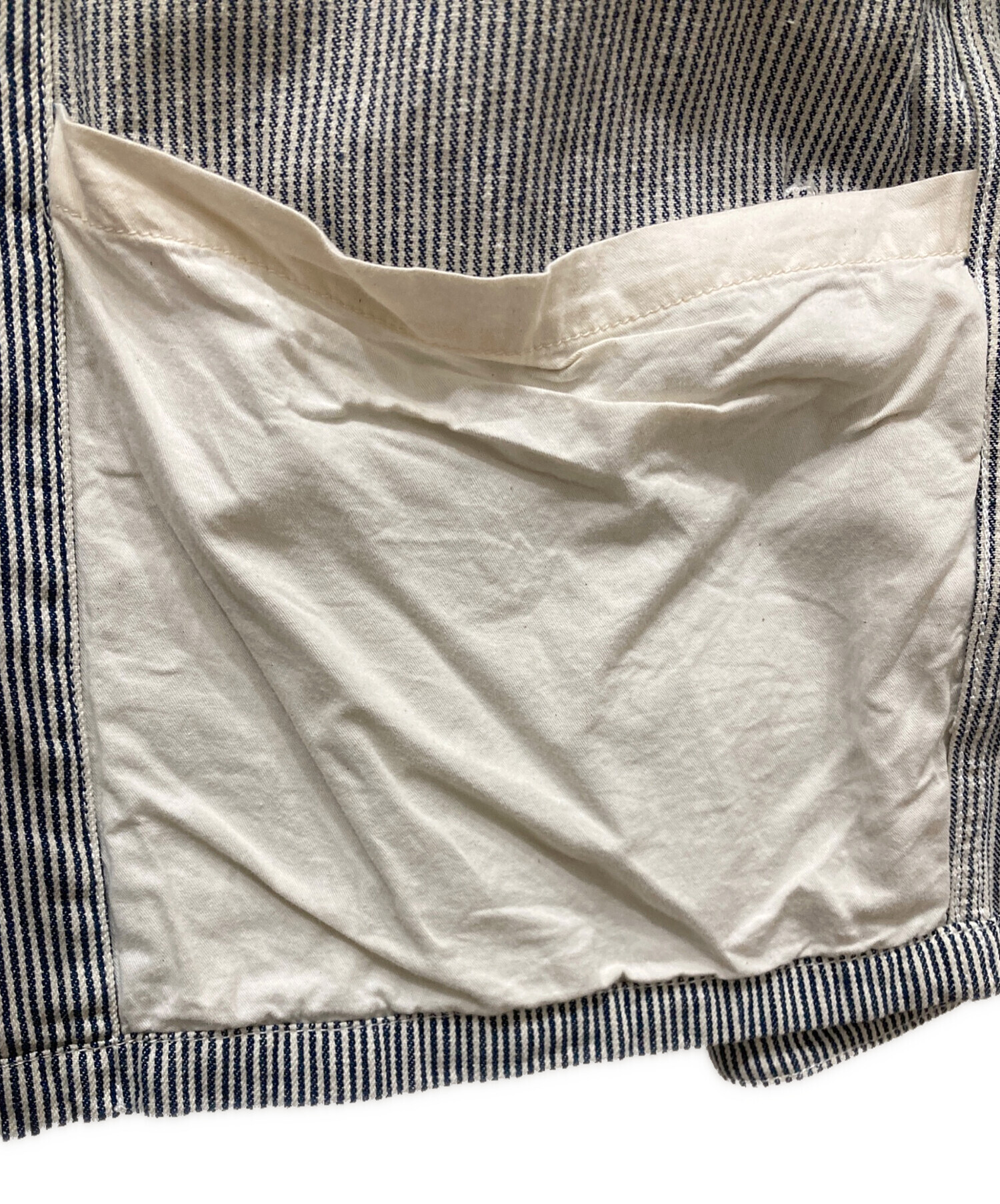 中古・古着通販】stussy (ステューシー) 両面刺繍ヒッコリー