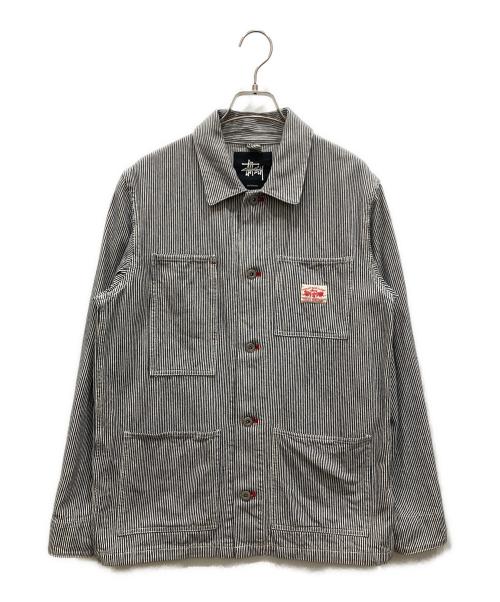 中古・古着通販】stussy (ステューシー) 両面刺繍ヒッコリー