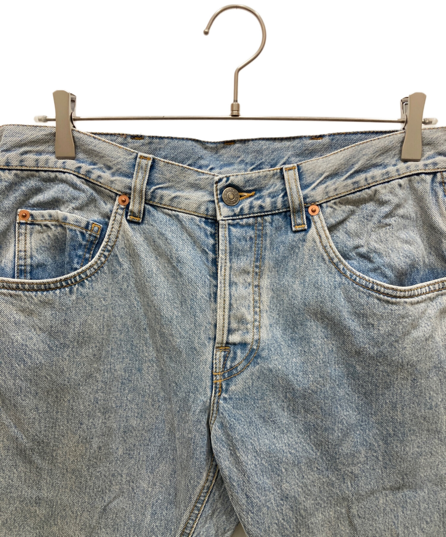 中古・古着通販】GUCCI (グッチ) デニムパンツ インディゴ サイズ:SIZE