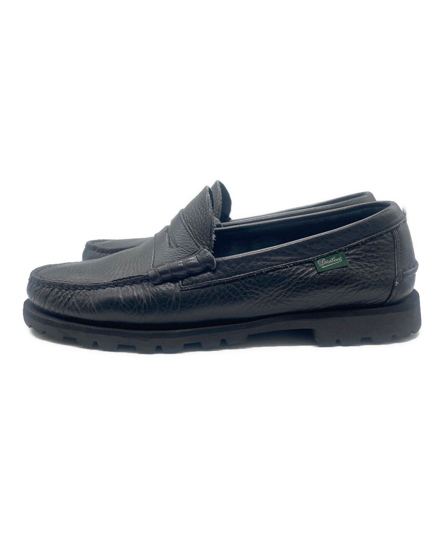 中古・古着通販】PARABOOT (パラブーツ) コインローファー ブラック