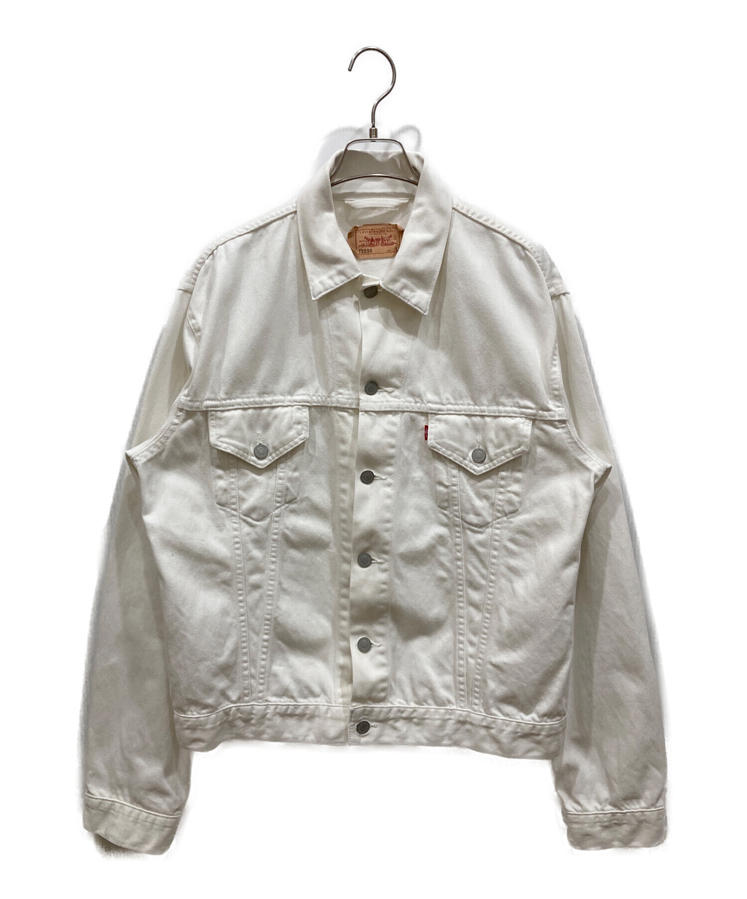 中古・古着通販】LEVI'S (リーバイス) 72530デニムジャケット ホワイト