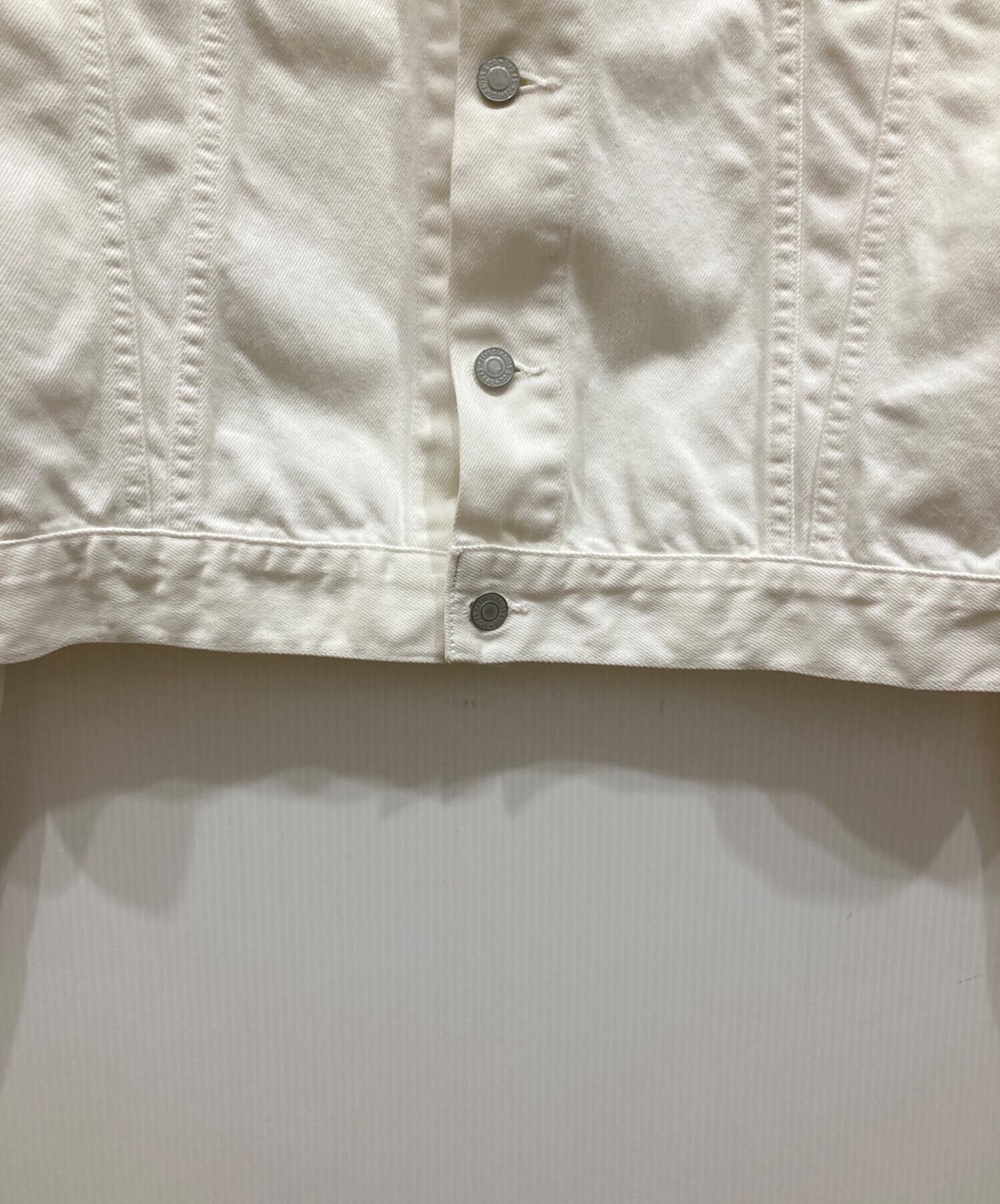 中古・古着通販】LEVI'S (リーバイス) 72530デニムジャケット ホワイト