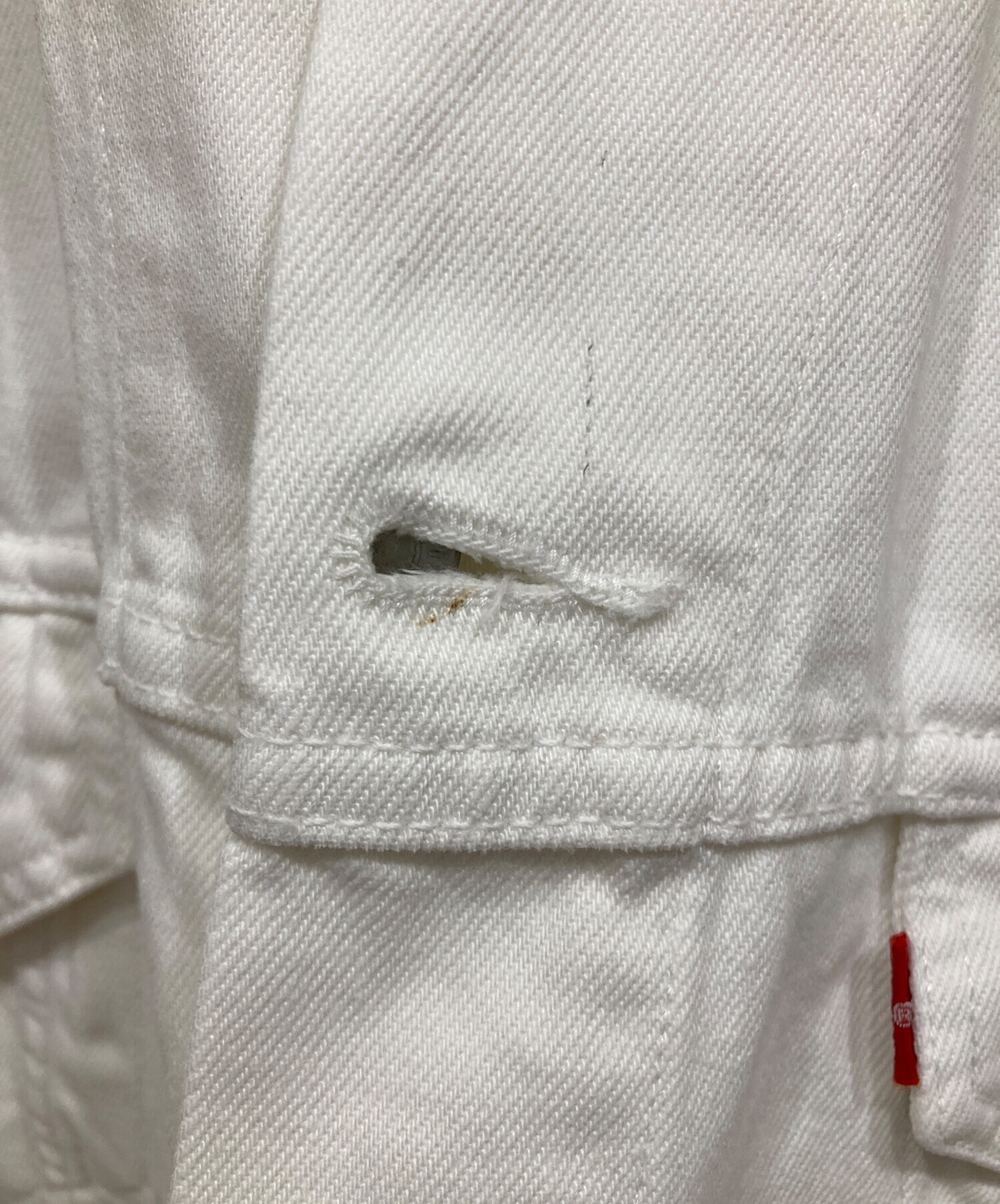 中古・古着通販】LEVI'S (リーバイス) 72530デニムジャケット ホワイト