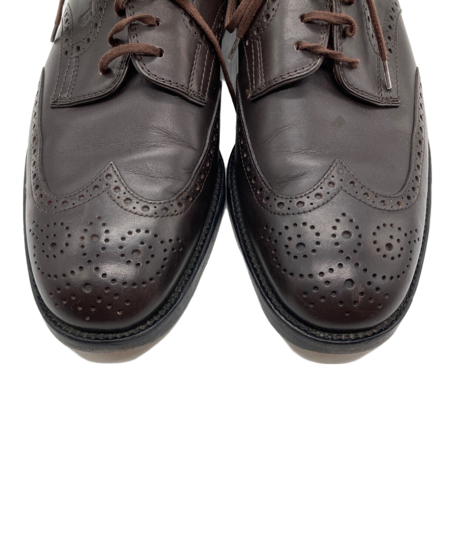 中古・古着通販】TOD'S (トッズ) ウィングチップシューズ ブラウン