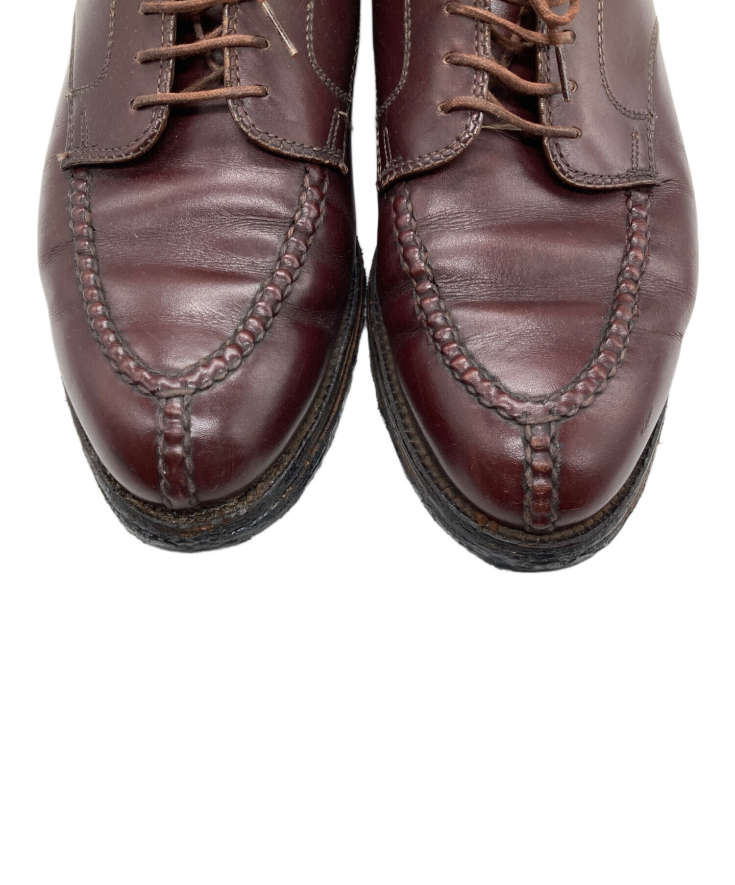 中古・古着通販】ALDEN (オールデン) Uチップシューズ バーガンディー 中古・古着通販】ALDEN (オールデン) Uチップシューズ バーガンディー