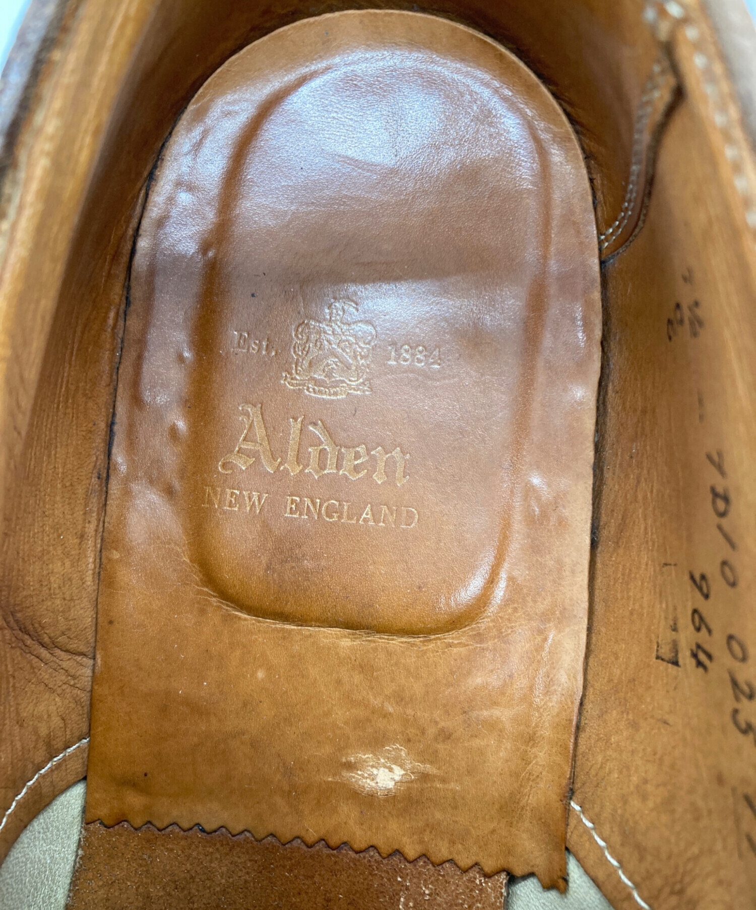 中古・古着通販】ALDEN (オールデン) Uチップシューズ バーガンディー
