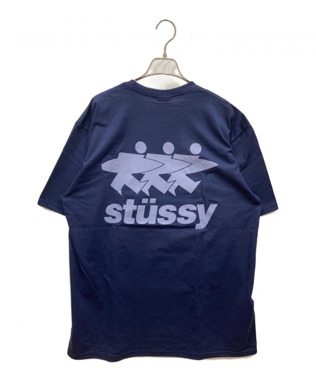 中古・古着通販】stussy (ステューシー) サーフマン プリントTシャツ