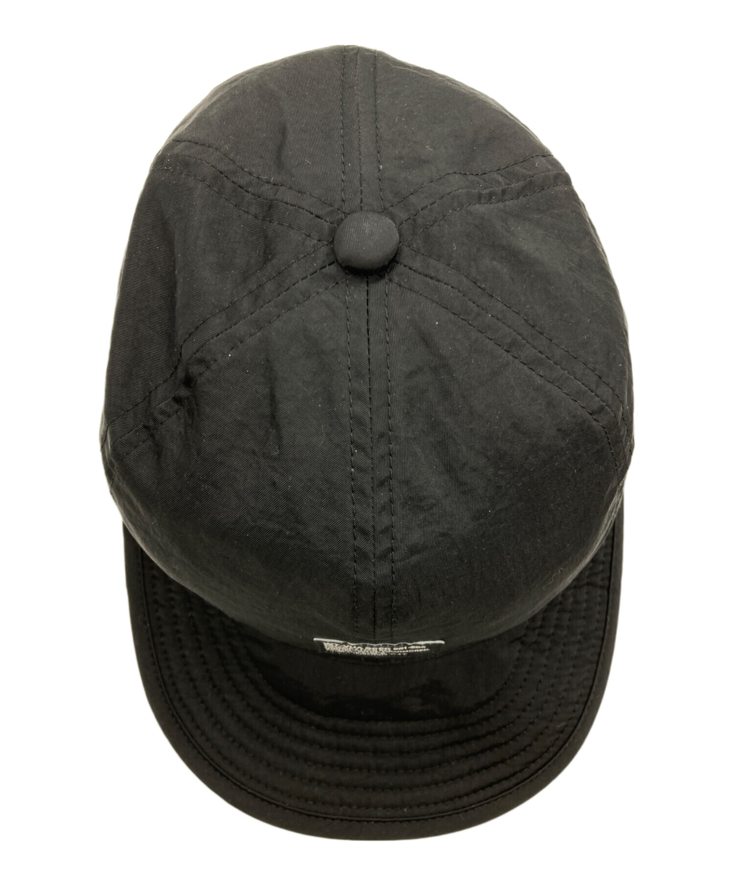 WTAPS ブラック　ナイロンキャップ 中古・古着通販】WTAPS (ダブルタップス) ナイロンツイルキャップ