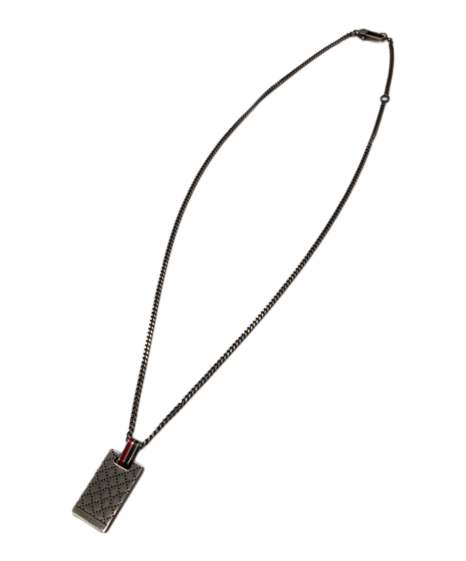 中古・古着通販】GUCCI (グッチ) ネックレス シルバー｜ブランド・古着