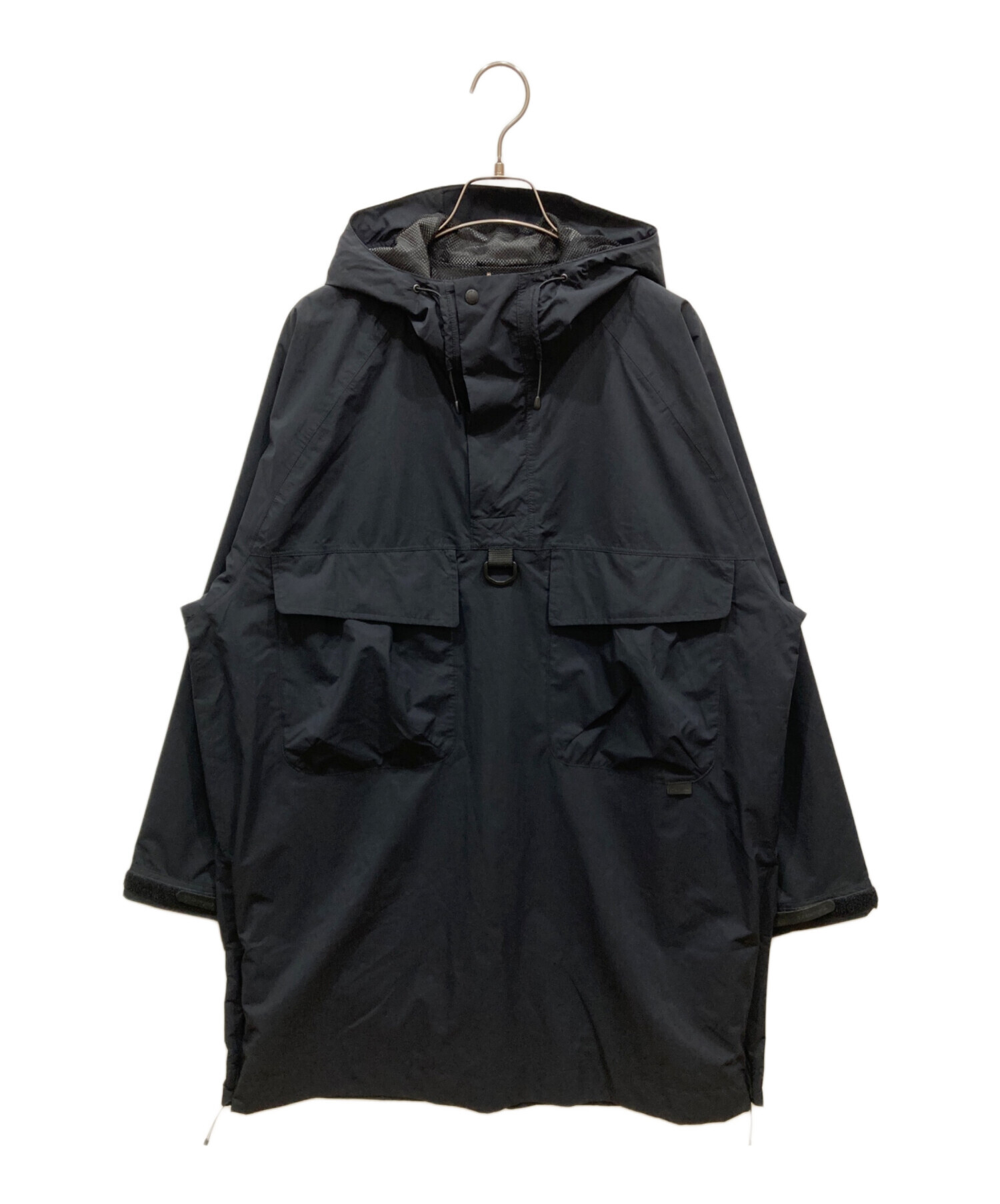 中古・古着通販】snow peak (スノーピーク) ナイロンポンチョ ブラック