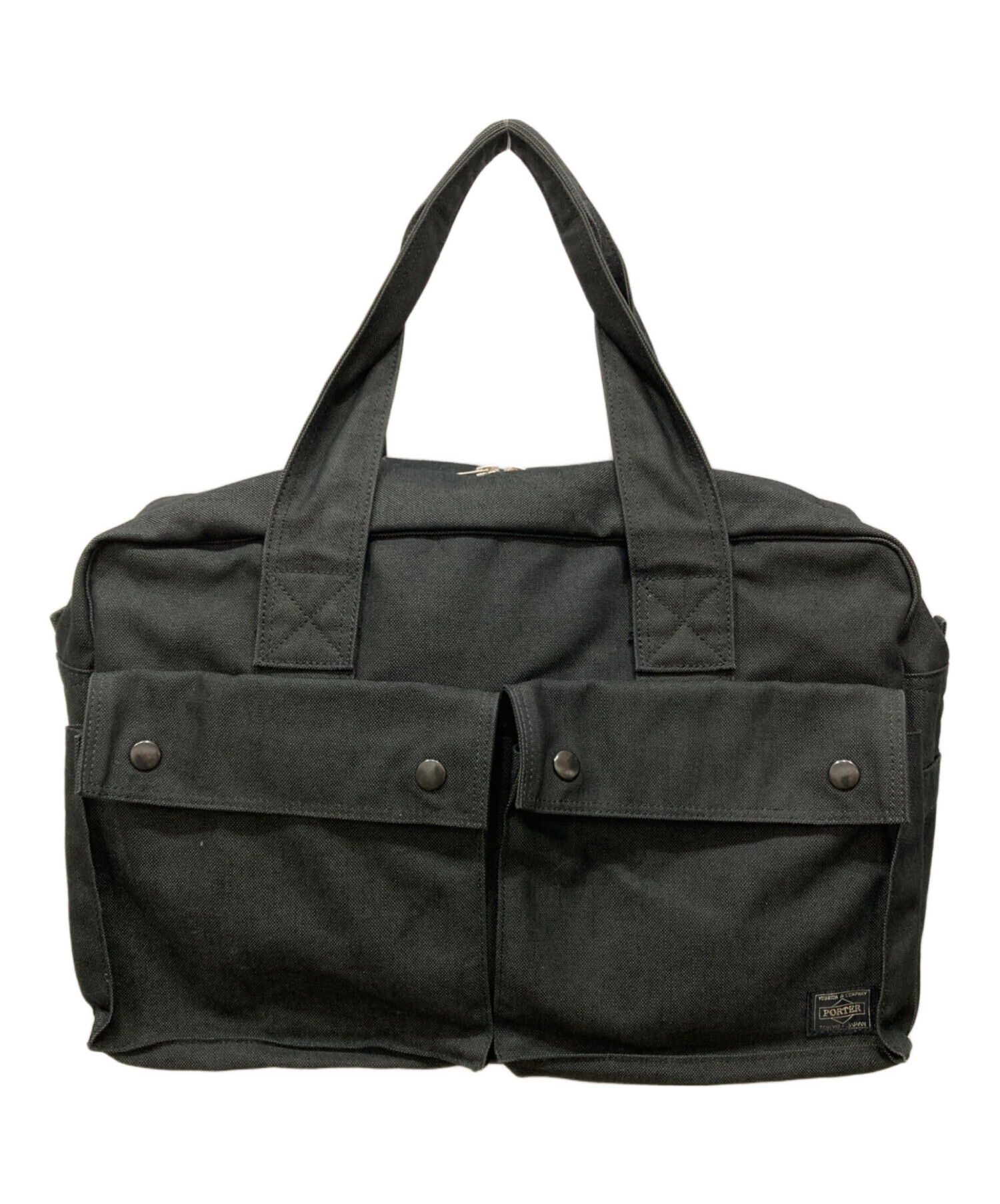 中古・古着通販】PORTER (ポーター) ミニボストンバッグ スモーキー