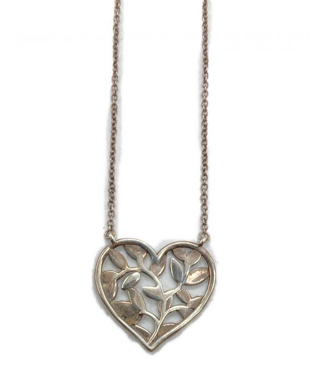 TIFFANY ティファニー オリーブリーフ ネックレス シルバー 925 中古・古着通販】Tiffany & Co. (ティファニー) オリーブリーフ