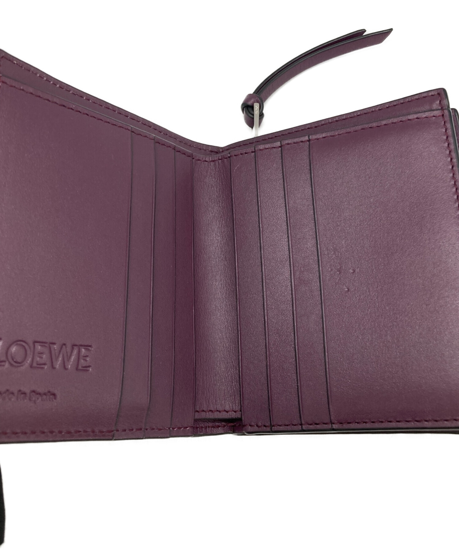 中古・古着通販】LOEWE (ロエベ) コンパクト ジップウォレット 