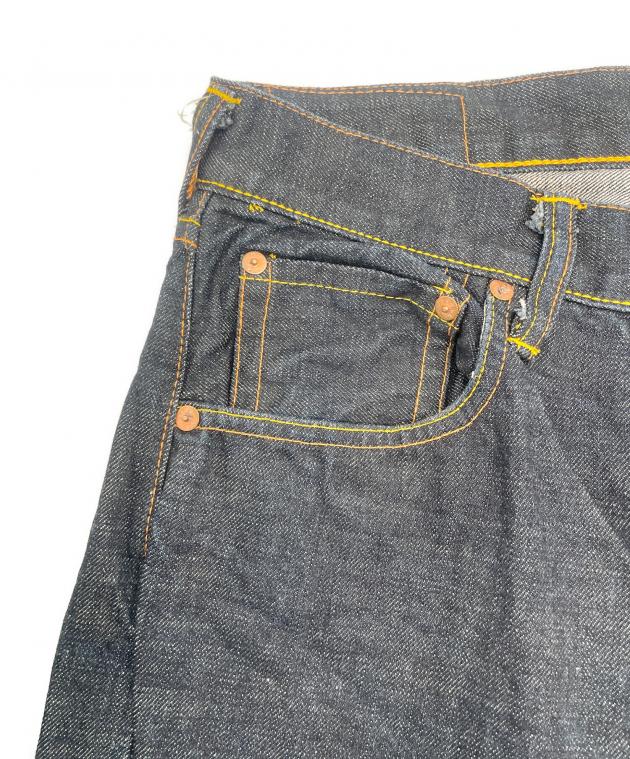 中古・古着通販】EVISU (エヴィス) 刺繍デニムパンツ インディゴ