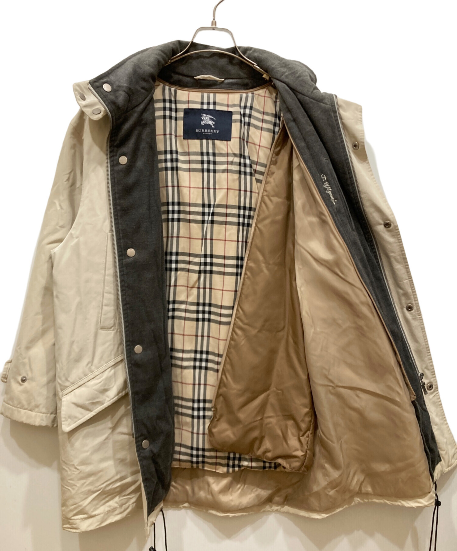 中古・古着通販】BURBERRY (バーバリー) ライナー付中綿コート