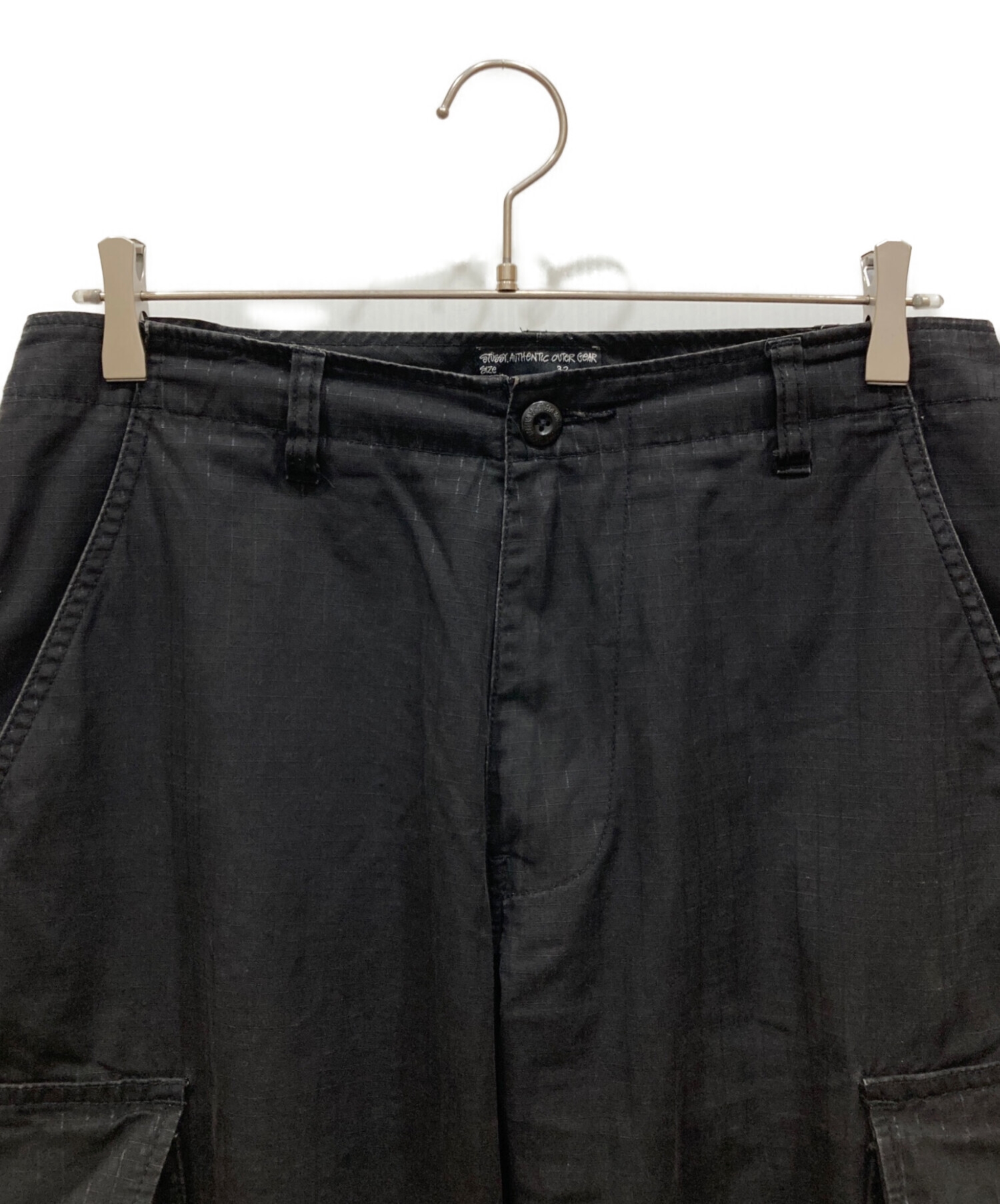 中古・古着通販】stussy (ステューシー) 00'Sカーゴパンツ ブラック