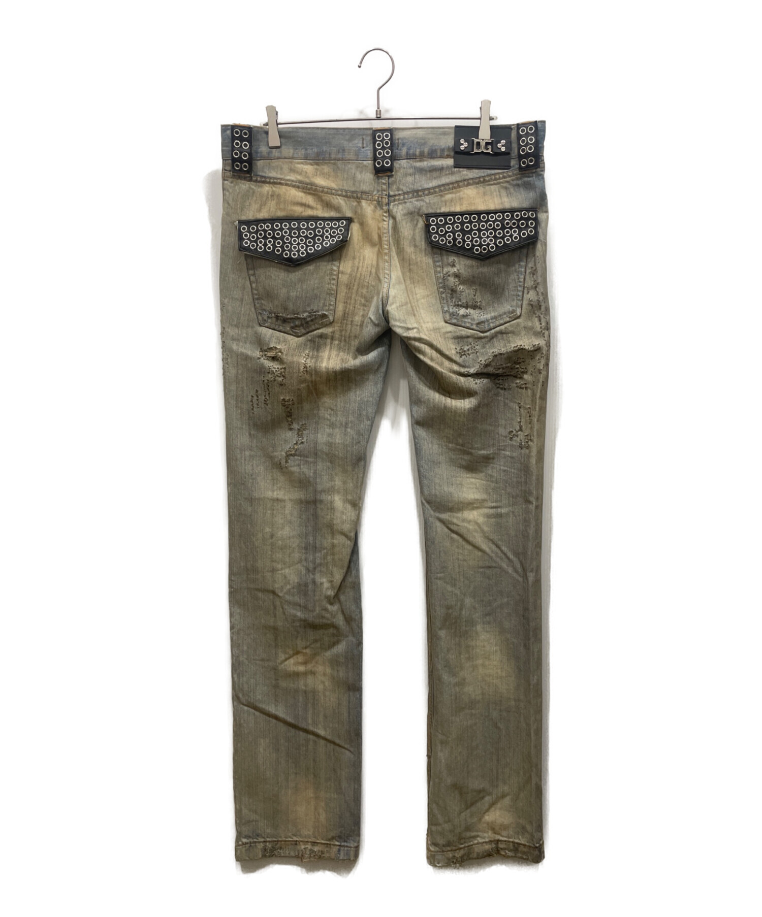 中古・古着通販】DOLCE & GABBANA (ドルチェ＆ガッバーナ) 加工デニム