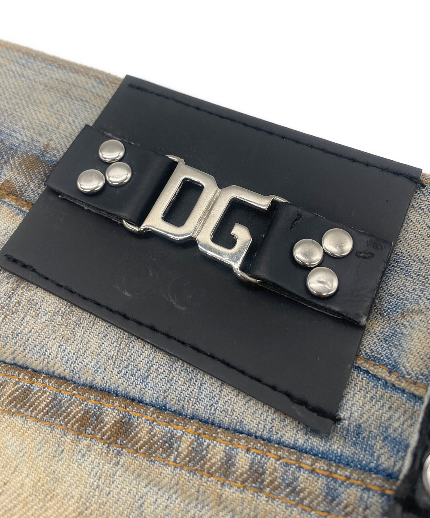 中古・古着通販】DOLCE & GABBANA (ドルチェ＆ガッバーナ) 加工デニム