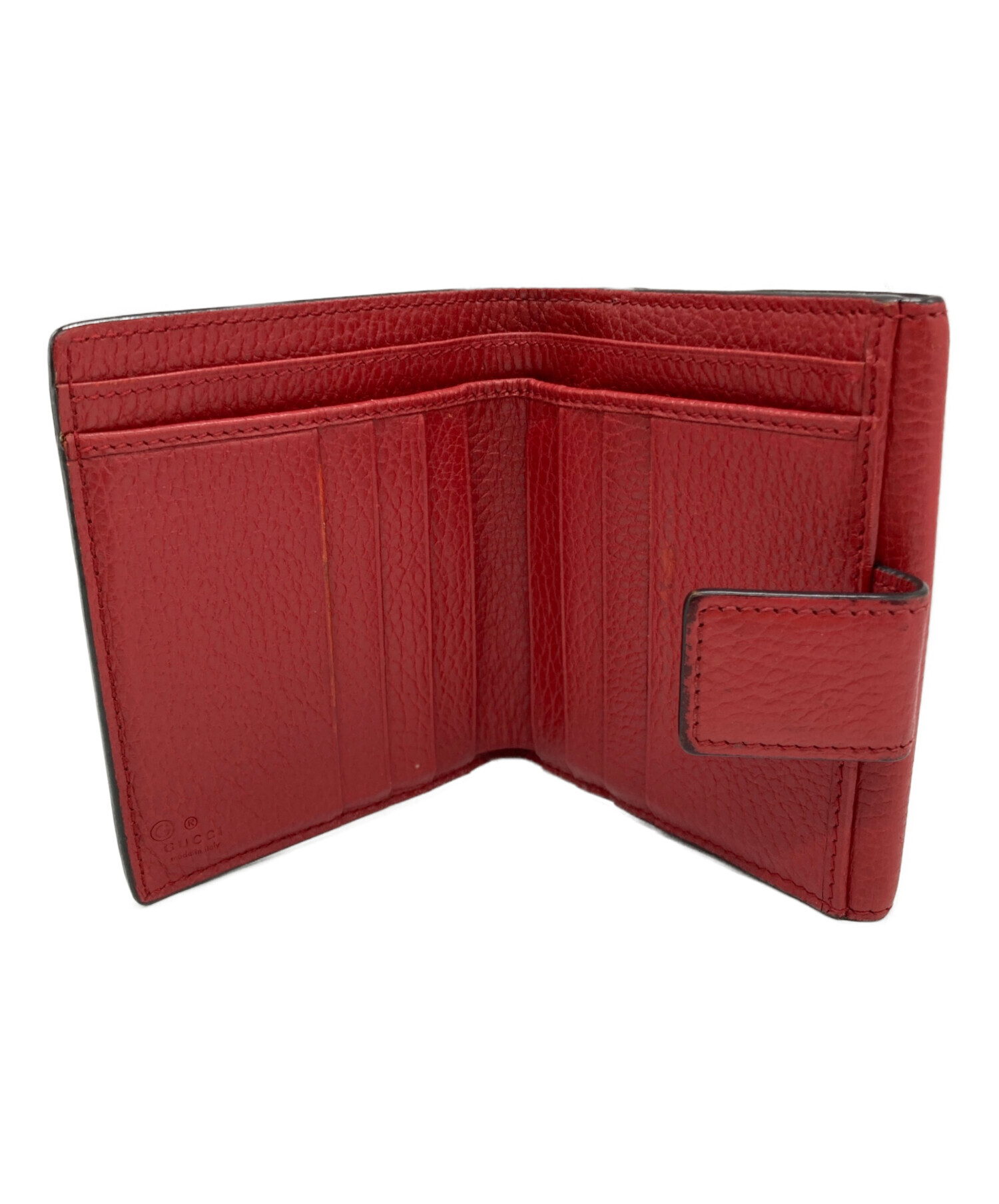 中古・古着通販】GUCCI (グッチ) インターロッキングG二つ折り財布