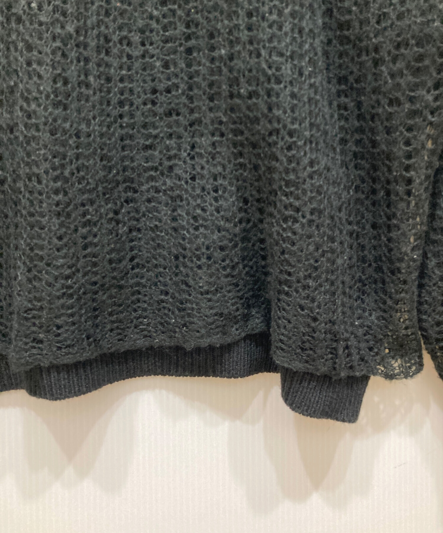中古・古着通販】WTAPS (ダブルタップス) OBSVR SWEATER ブラック