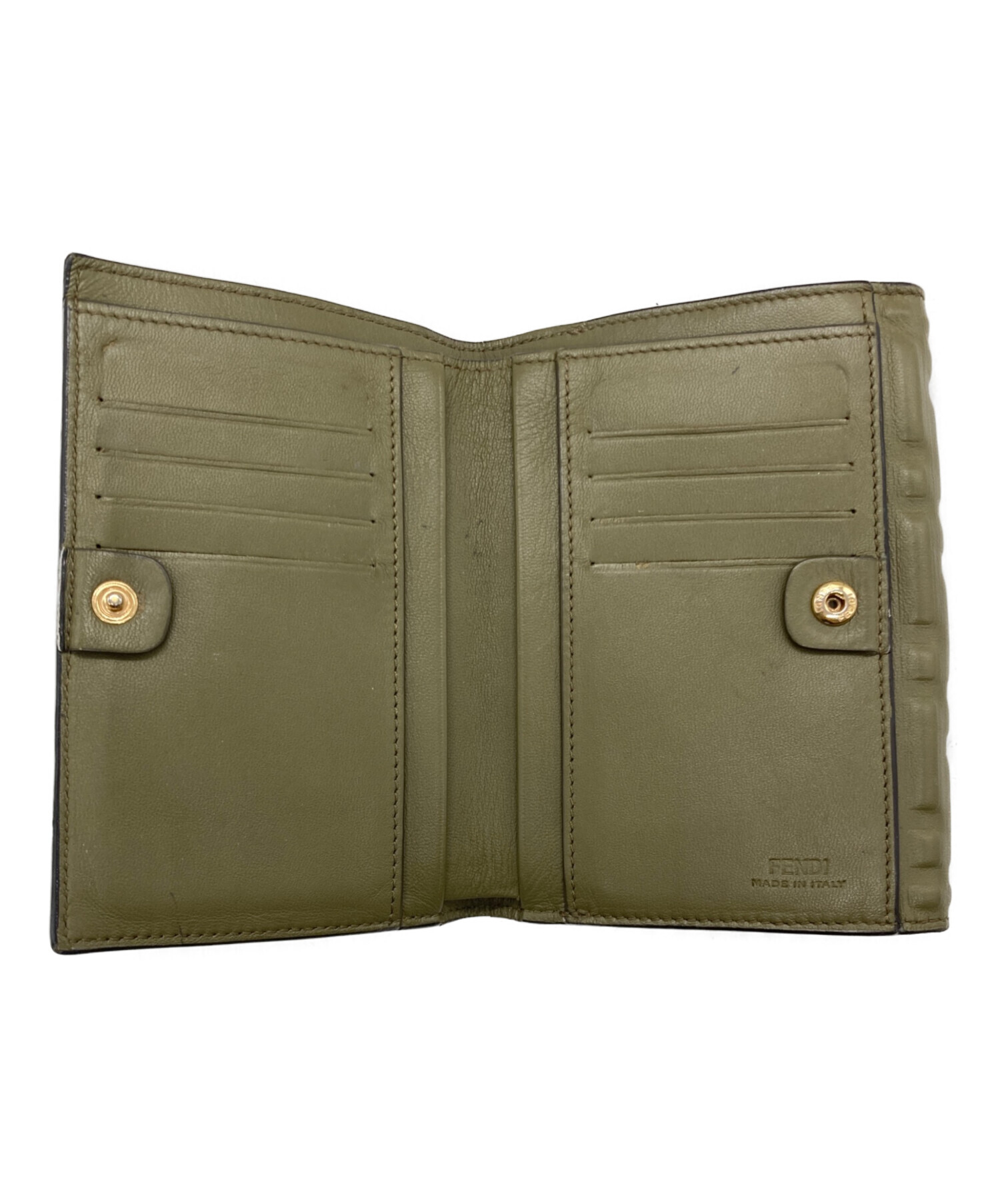 中古・古着通販】FENDI (フェンディ) バゲット ミディアムウォレット