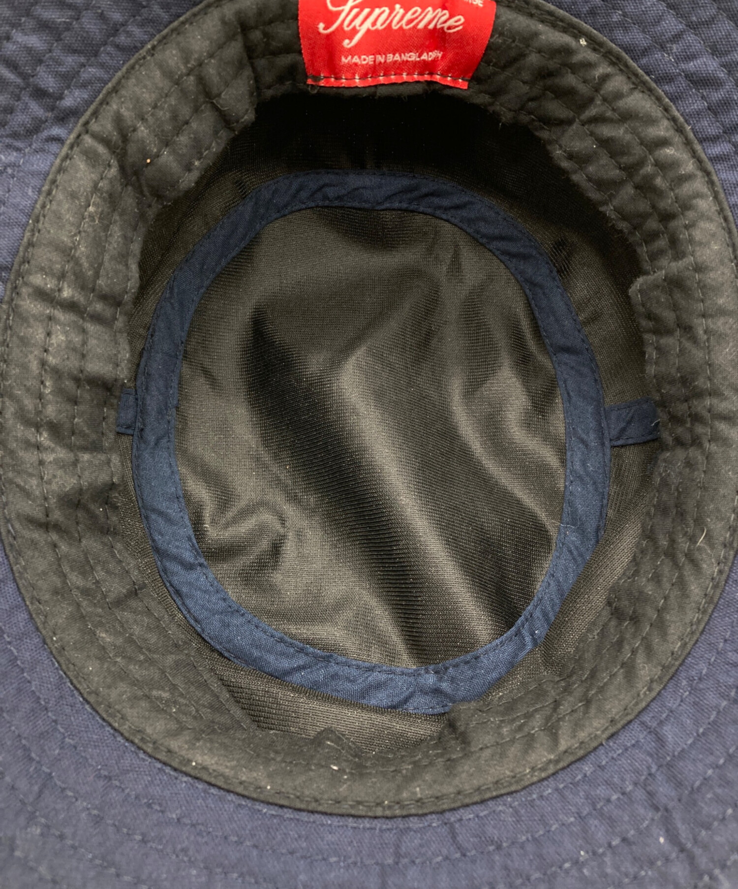 中古・古着通販】supreme (シュプリーム) Canvas Crusher ネイビー