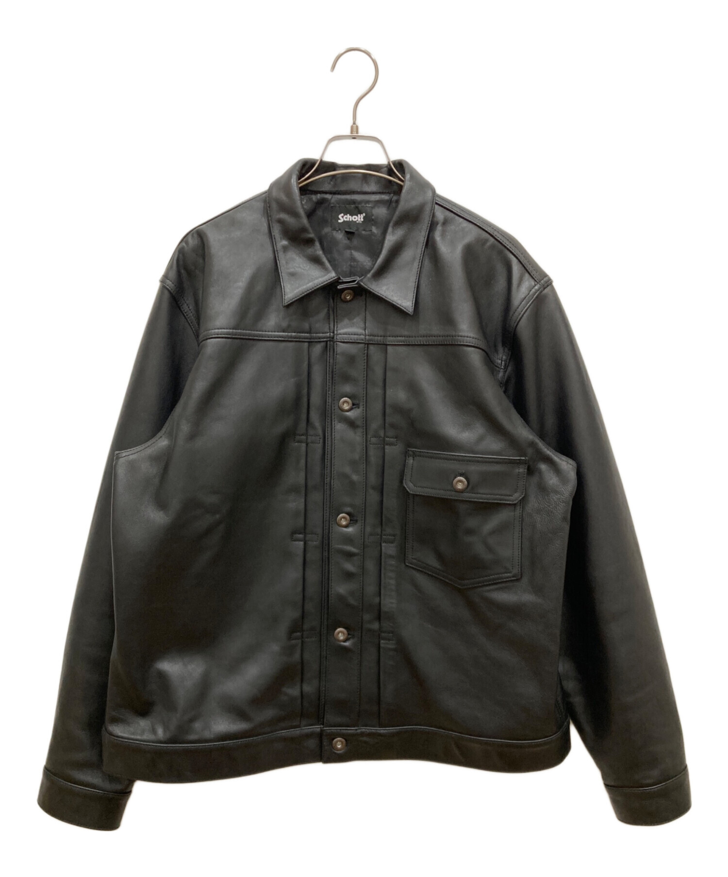 中古・古着通販】Schott (ショット) SHEEP LEATHER 1st TRACKER JACKET