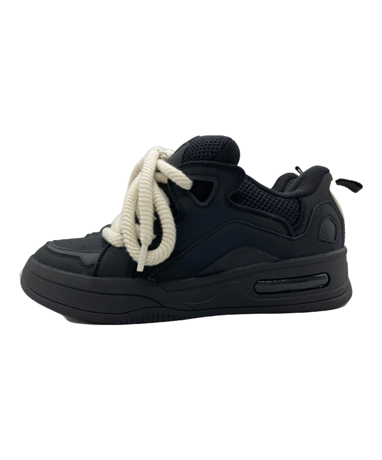 中古・古着通販】ZARA (ザラ) スケートシューズ ブラック サイズ:SIZE