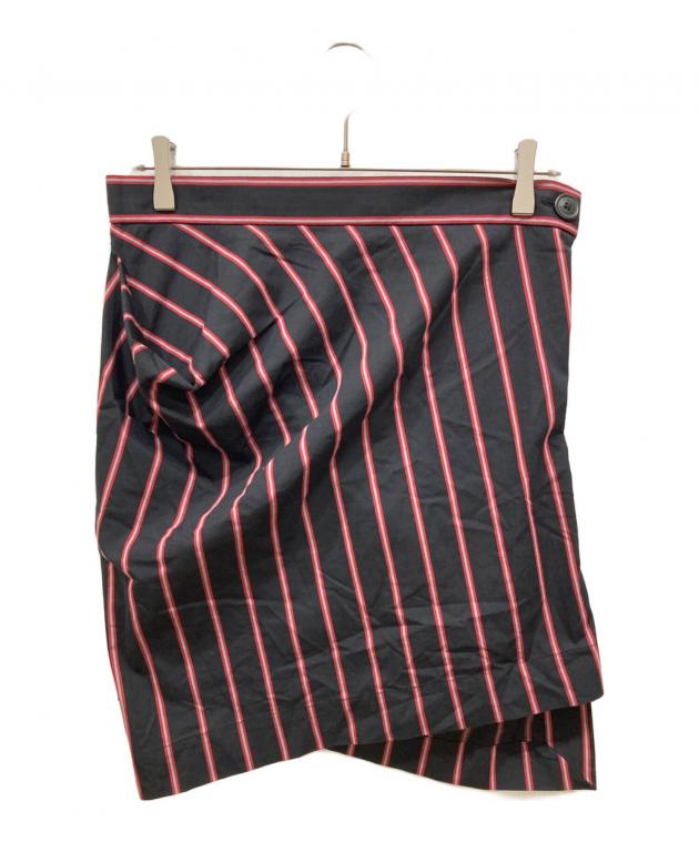 Vivienne ヴィヴィアンウエストウッド　ストライプ変形スカート 中古・古着通販】VIVIENNE WESTWOOD ANGLOMANIA (ヴィヴィアンウエスト