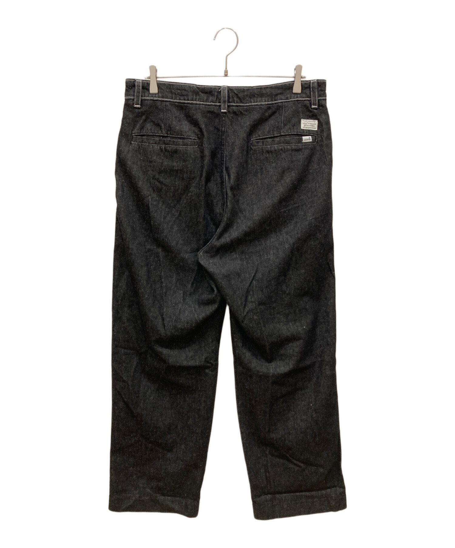 中古・古着通販】LEVI'S (リーバイス) PREMIUM BLACK DENIM SLACKS