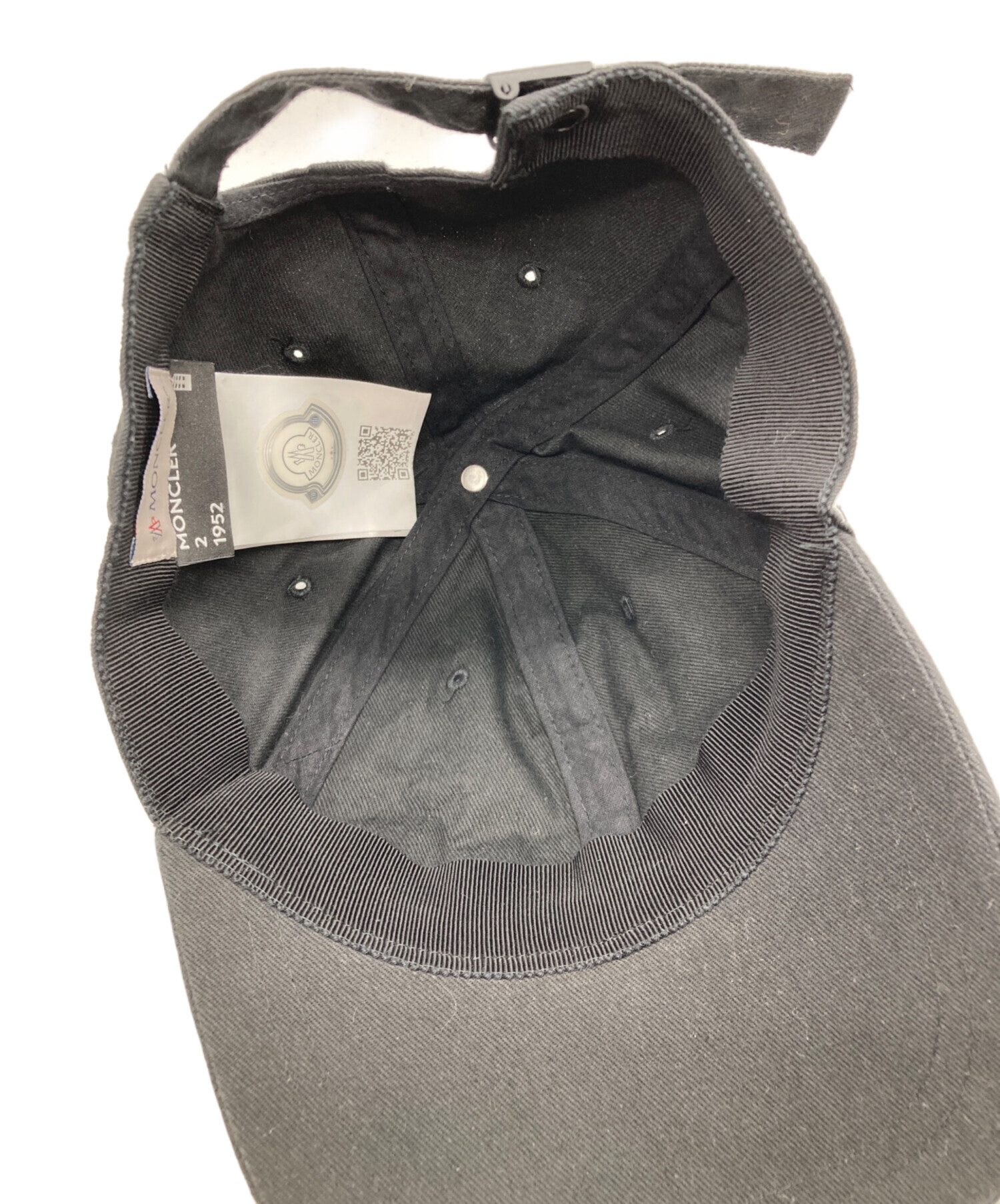 MONCLER AWAKE グレーキャップ 1952 中古・古着通販】MONCLER (モンクレール) AWAKE (アウェイク) ロゴ刺繍