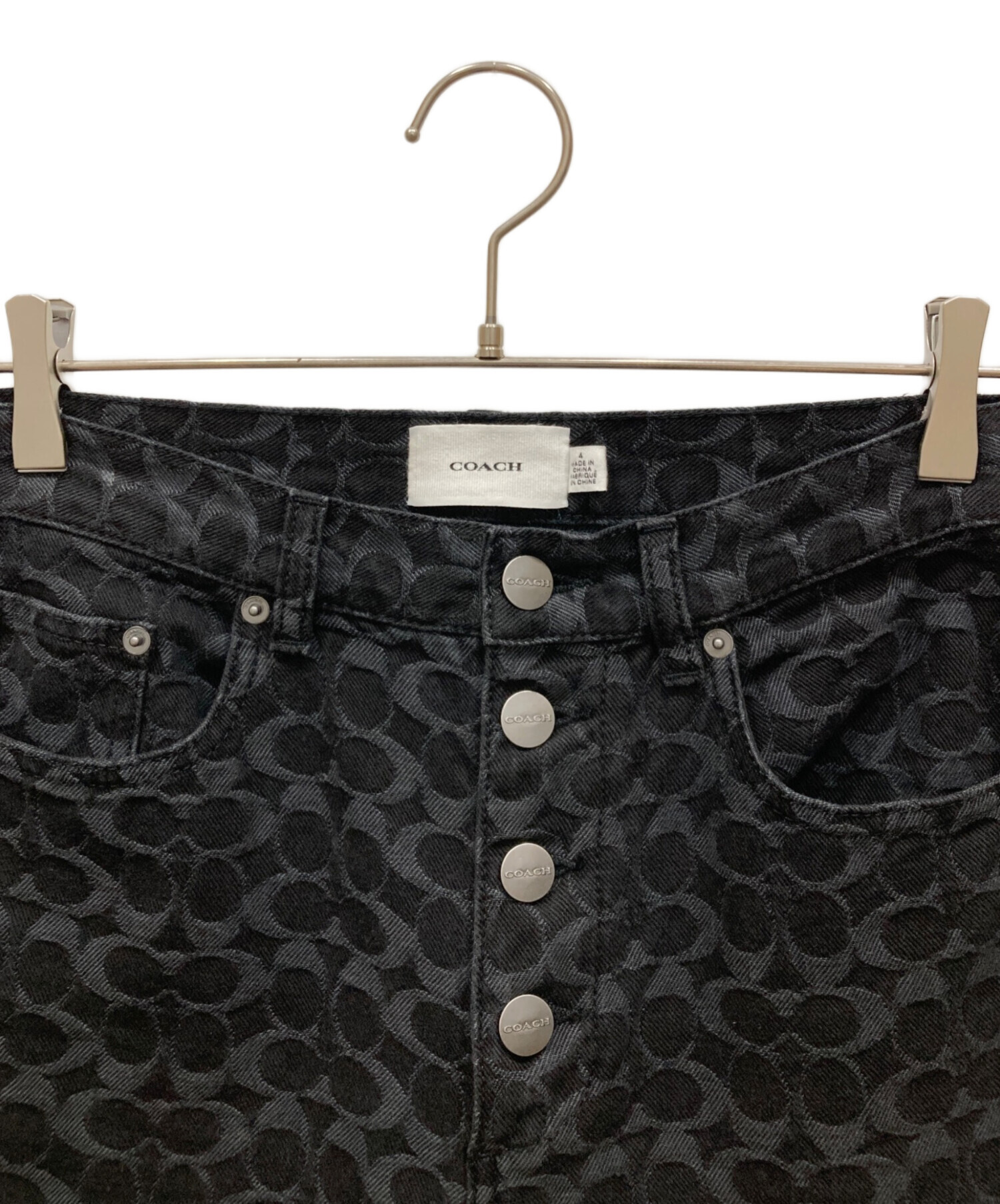 中古・古着通販】COACH (コーチ) シグネチャー ジャカード デニム
