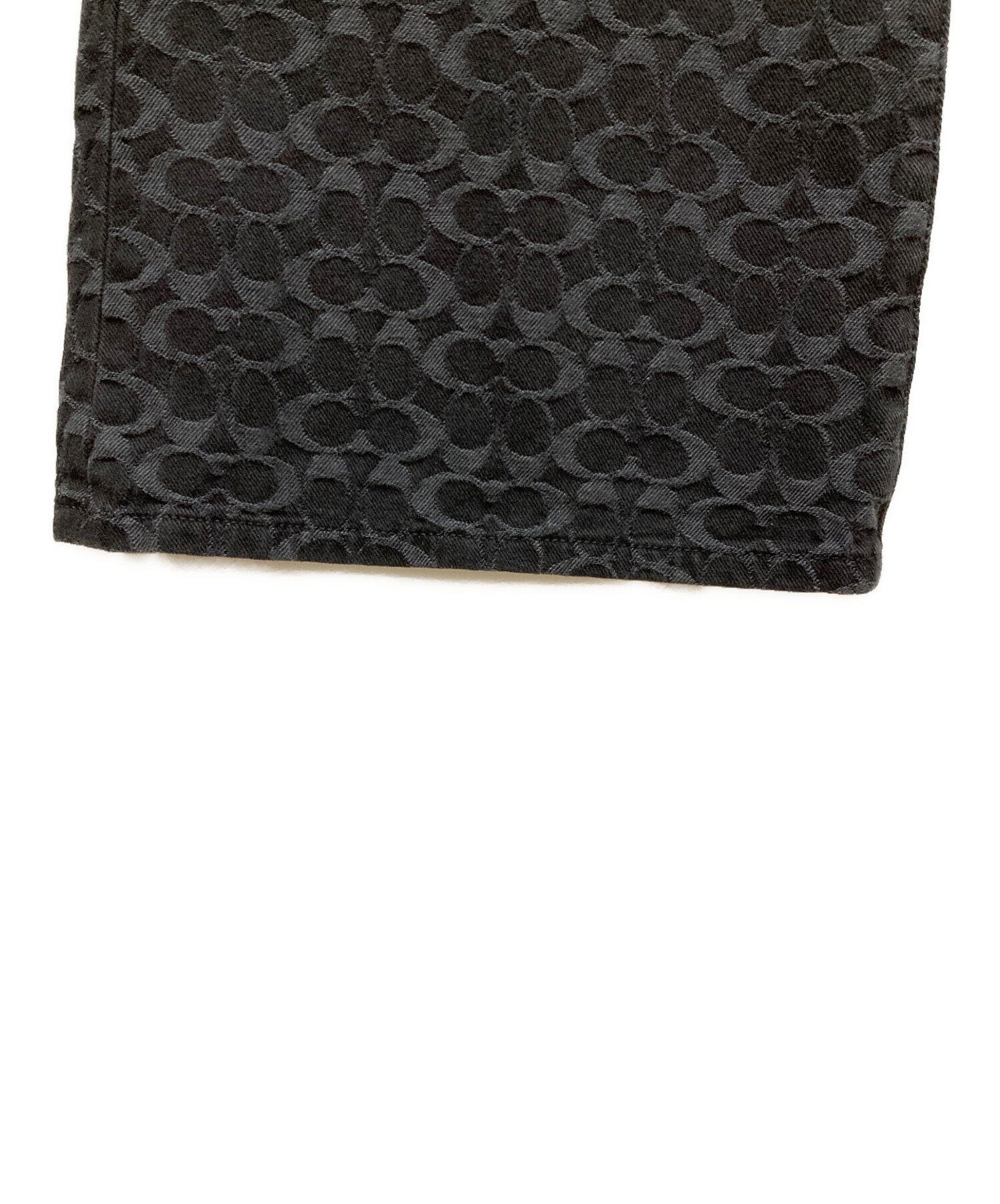 中古・古着通販】COACH (コーチ) シグネチャー ジャカード デニム