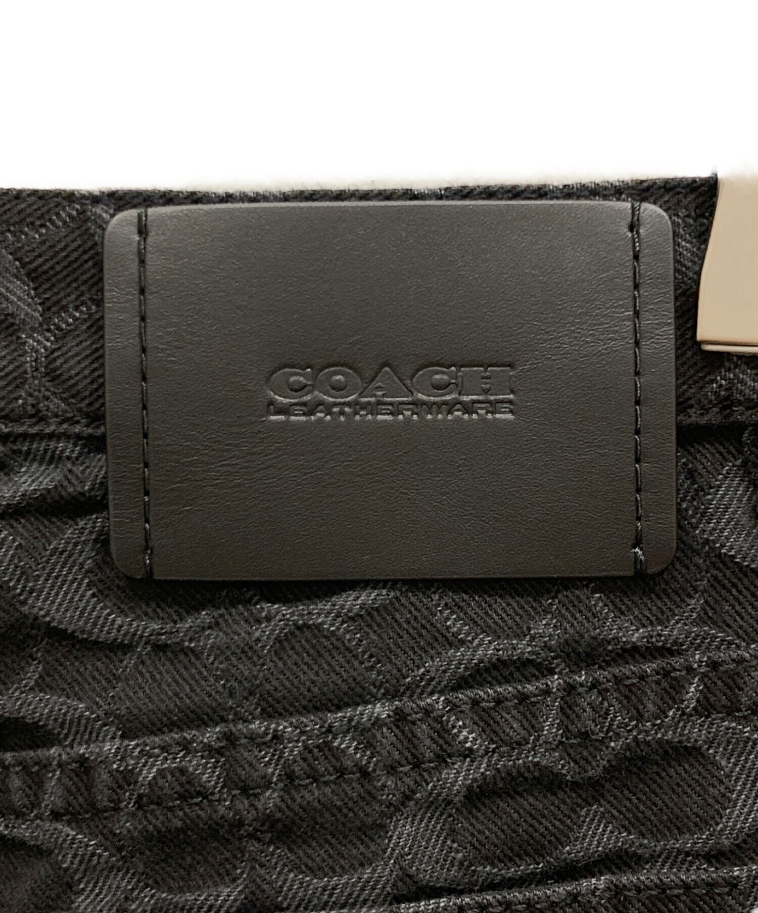 中古・古着通販】COACH (コーチ) シグネチャー ジャカード デニム