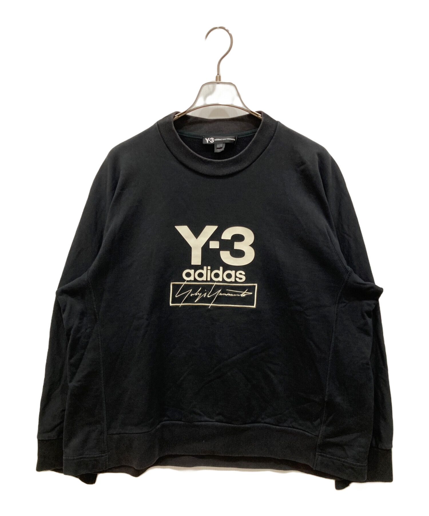 中古・古着通販】Y-3 (ワイスリー) STACKED LOGO CREW SWEATER