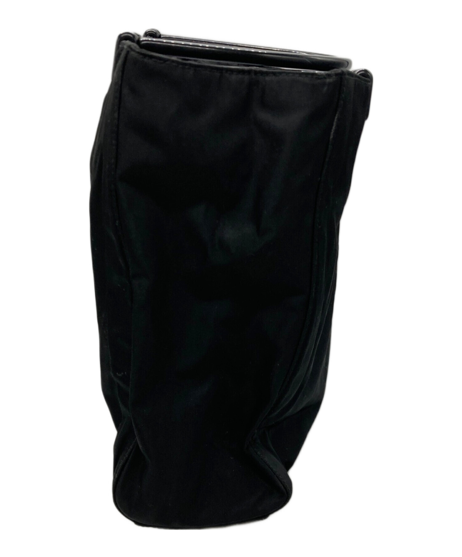 中古・古着通販】PRADA (プラダ) ナイロンハンドバッグ ブラック