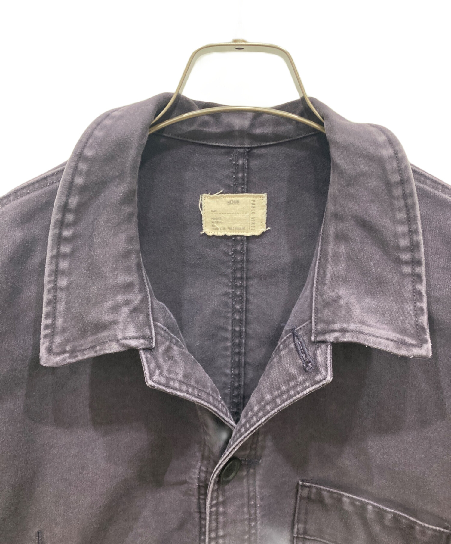 中古・古着通販】PABLO VINCI (パブロビンチ) Moleskin work jacket