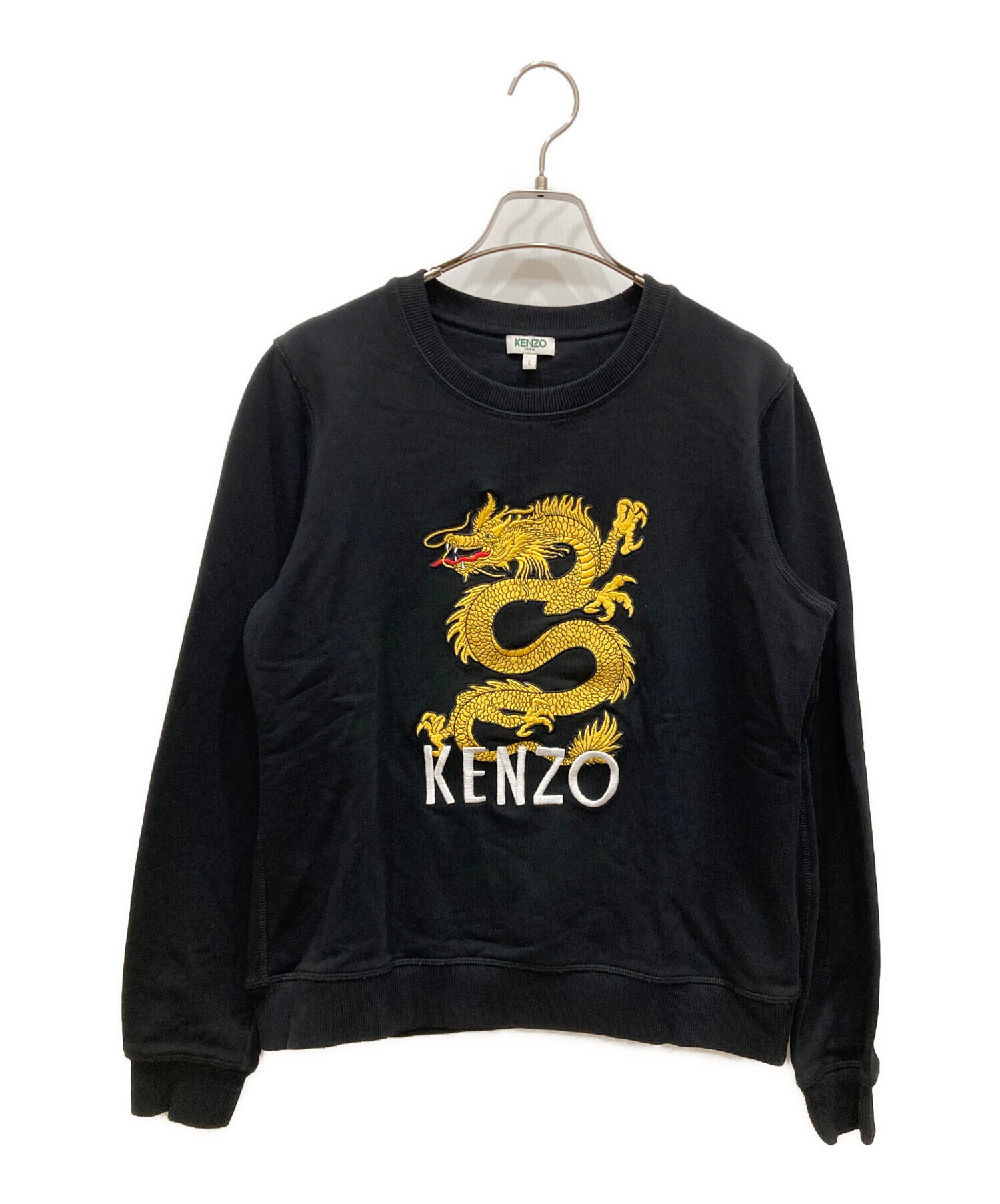 中古・古着通販】KENZO (ケンゾー) Dragon Kenzo Sweatshirt ブラック