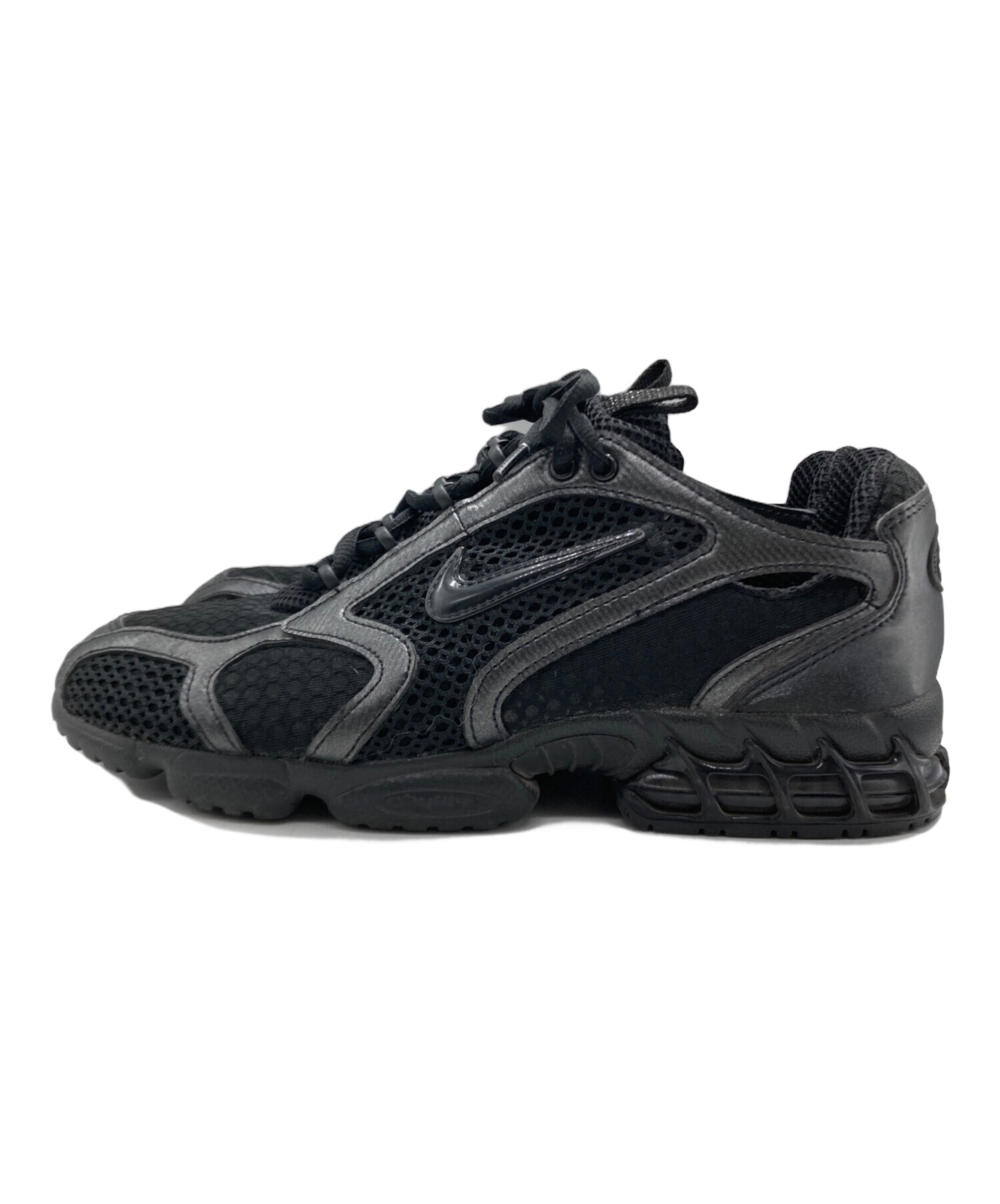 中古・古着通販】NIKE (ナイキ) AIR ZOOM SPIRIDON CAGE 2 ブラック