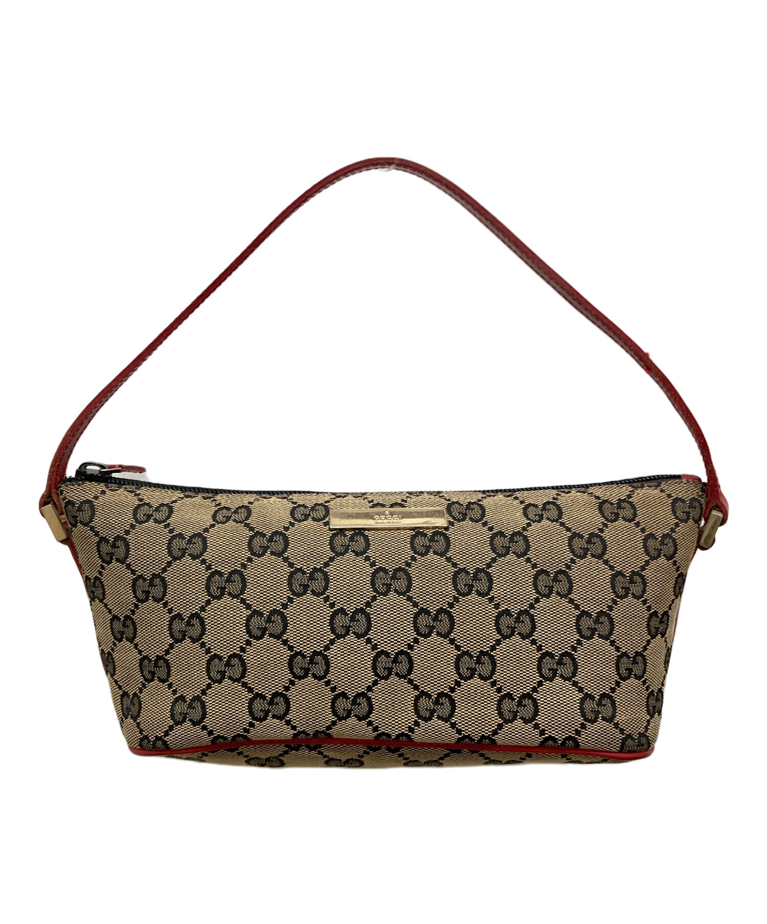 中古・古着通販】GUCCI (グッチ) GGキャンバスアクセサリーポーチ