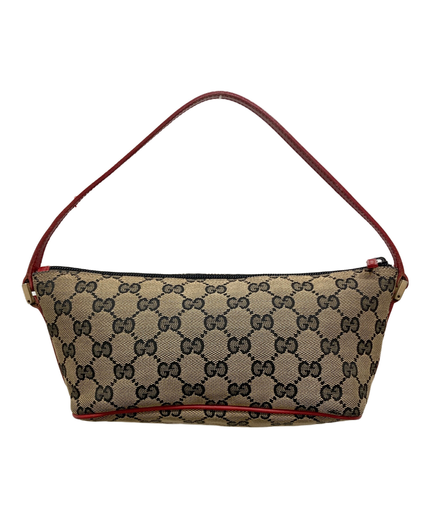 中古・古着通販】GUCCI (グッチ) GGキャンバスアクセサリーポーチ