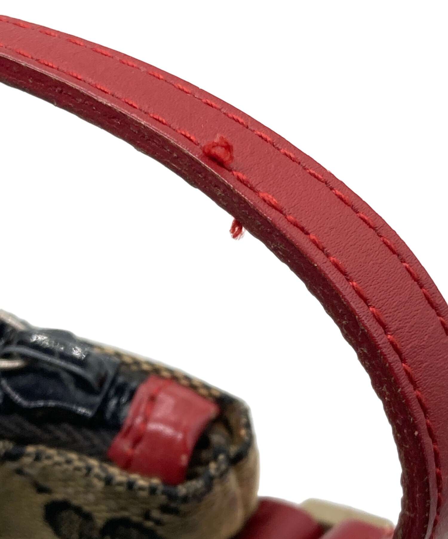中古・古着通販】GUCCI (グッチ) GGキャンバスアクセサリーポーチ