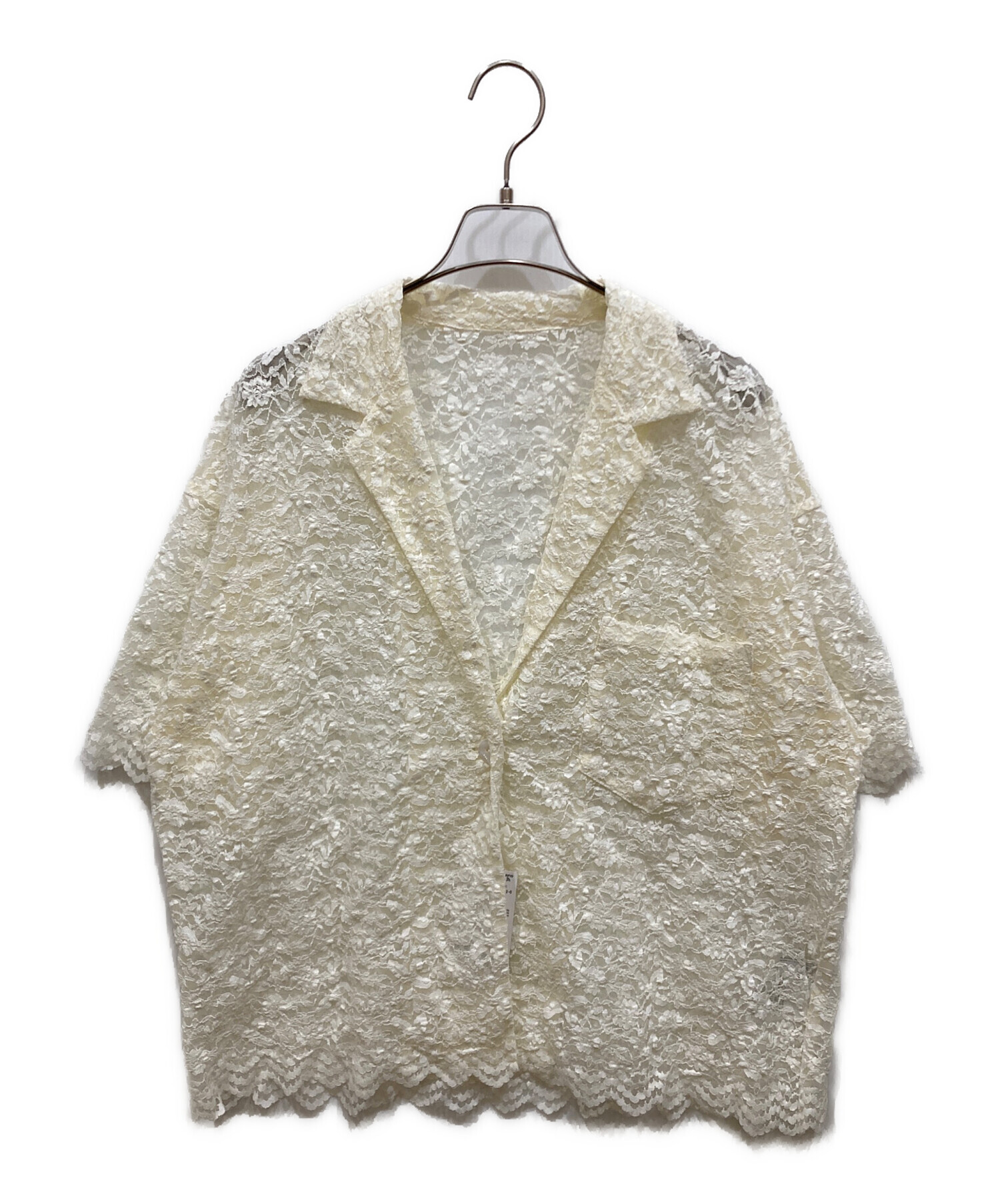 中古・古着通販】SLOBE IENA (スローブ イエナ) レースシャツ