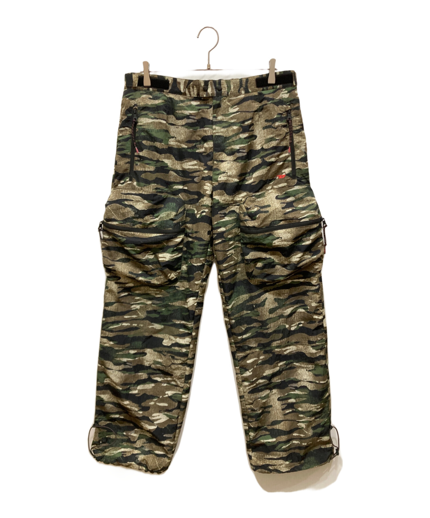 中古・古着通販】DIESEL (ディーゼル) バックロゴカモ柄カーゴパンツ 