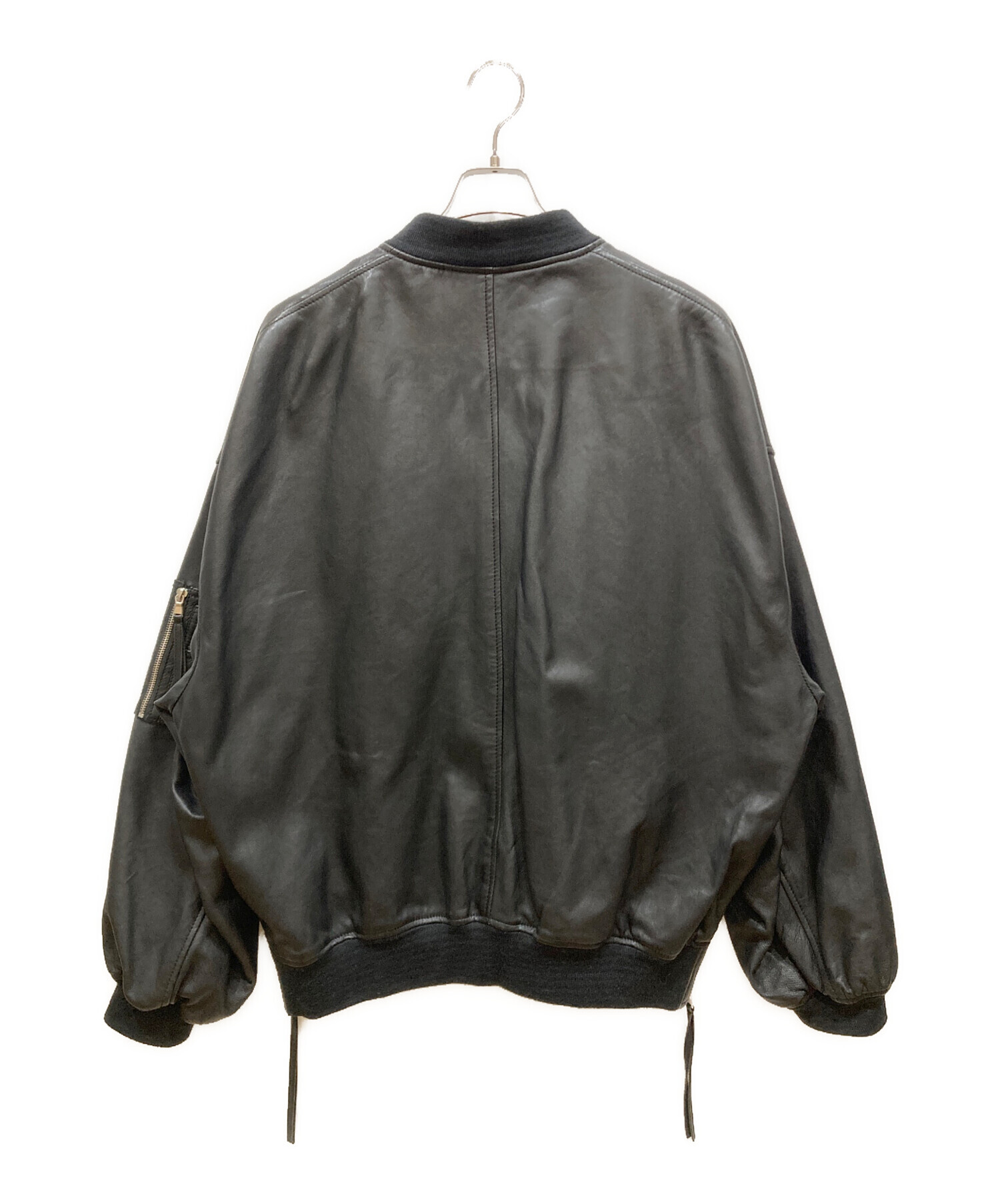 MAISON SPECIAL ラムレザーMA-1 中古・古着通販】MAISON SPECIAL (メゾンスペシャル) ラムレザー