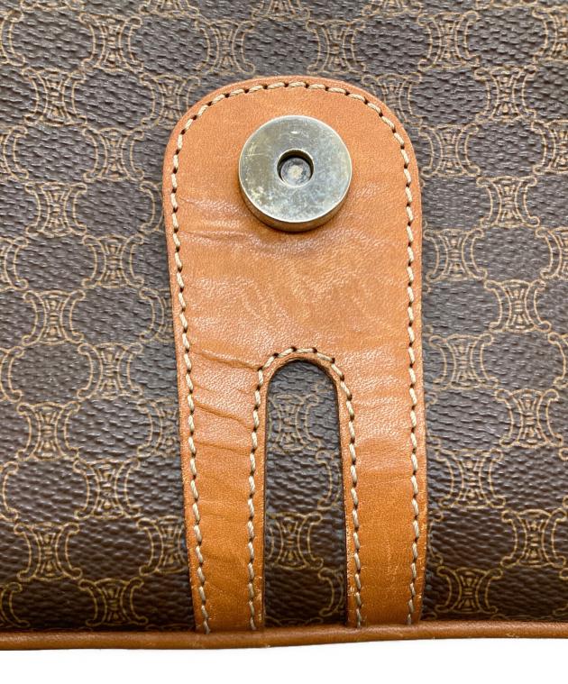 中古・古着通販】CELINE (セリーヌ) マカダム柄フラップショルダー