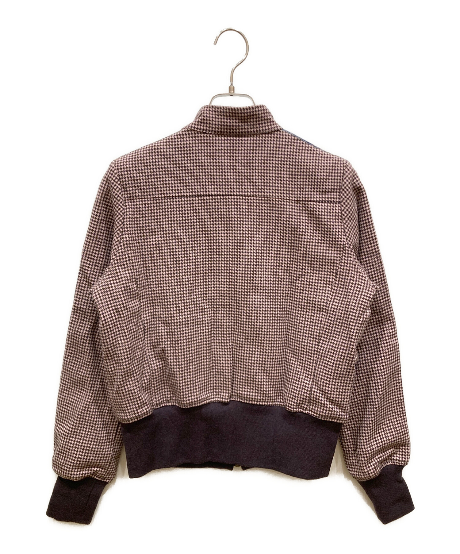 中古・古着通販】adidas (アディダス) 千鳥柄セットアップ ピンク