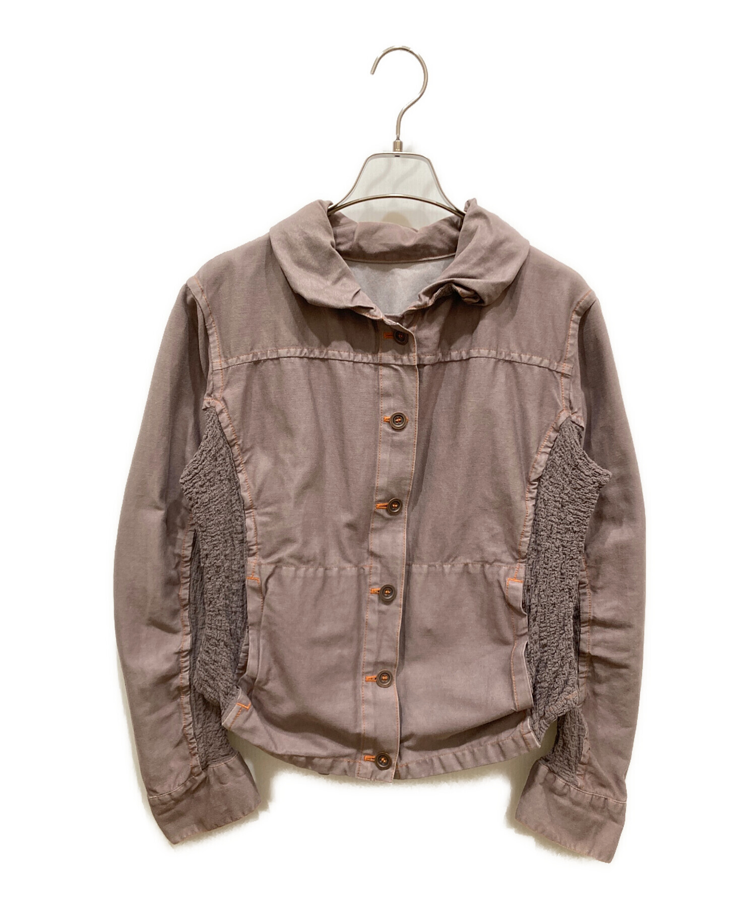 イッセイミヤケme ISSEY MIYAKE me 立体 カリフラワージャケット 中古・古着通販】ISSEY MIYAKE ME (イッセイ ミヤケ ミー